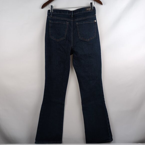 Nanette Lepore Women's BELLE High Rise Bootcut Denim Jeans Blue, Size 4 - Picture 2 of 7